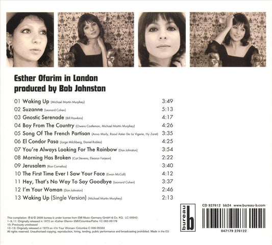 Esther Ofarim in London cover art