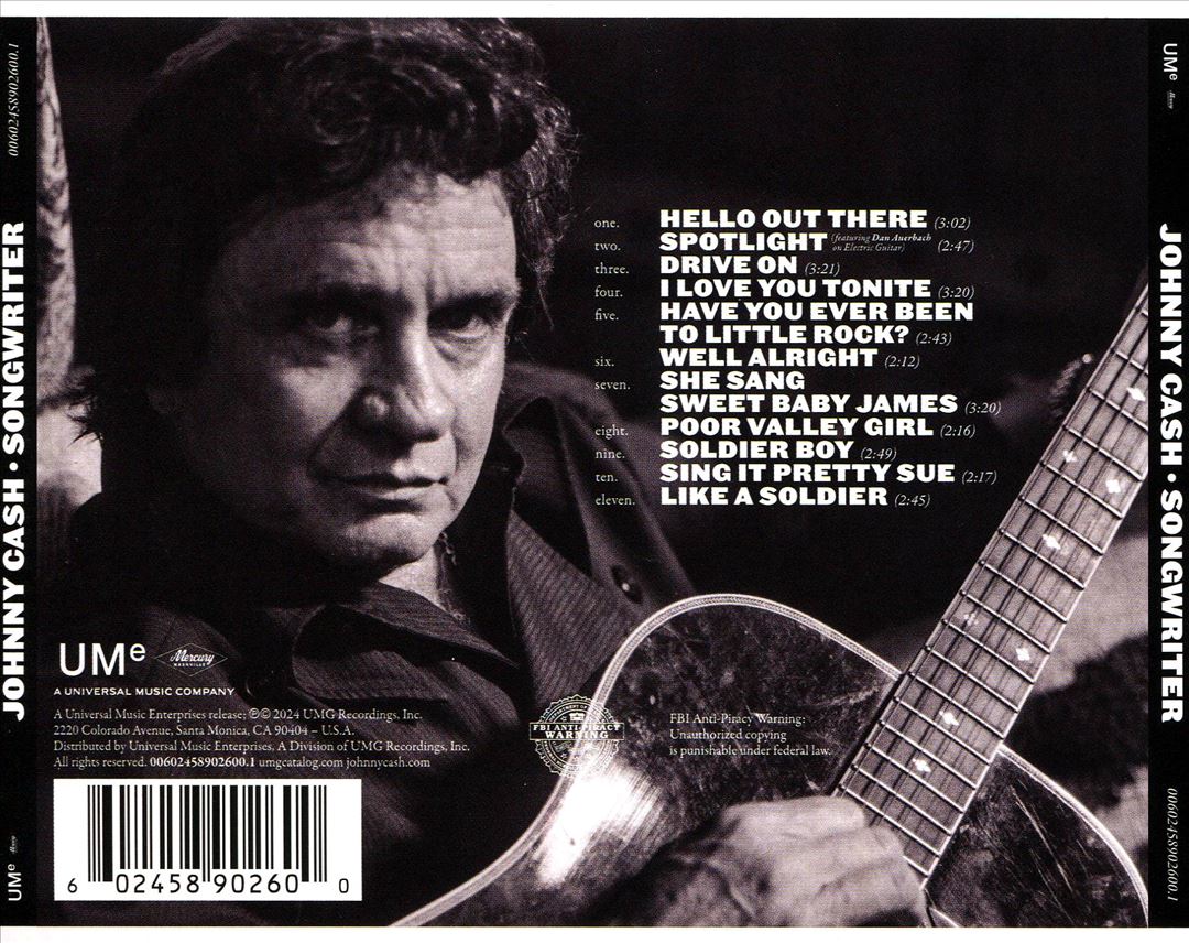 Songwriter cover art