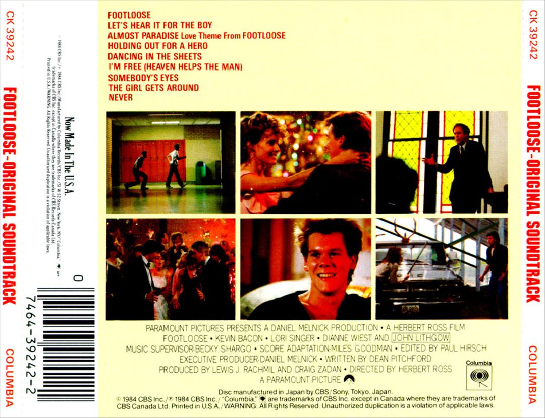 Footloose [Original Motion Picture Soundtrack] cover art