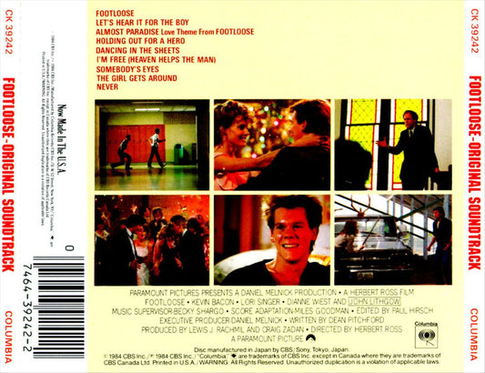 Footloose [Original Motion Picture Soundtrack] cover art