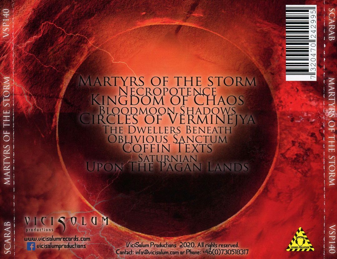 Martyrs of the Storm cover art