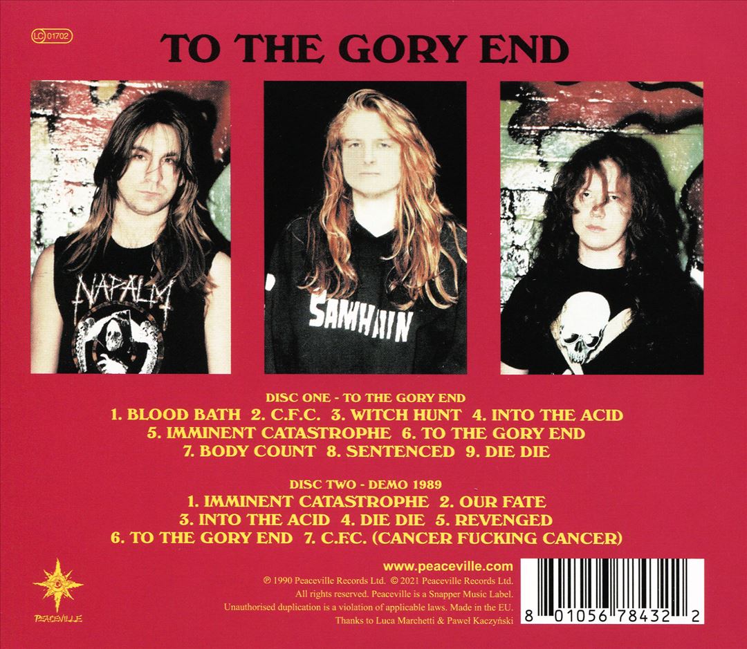 To the Gory End cover art