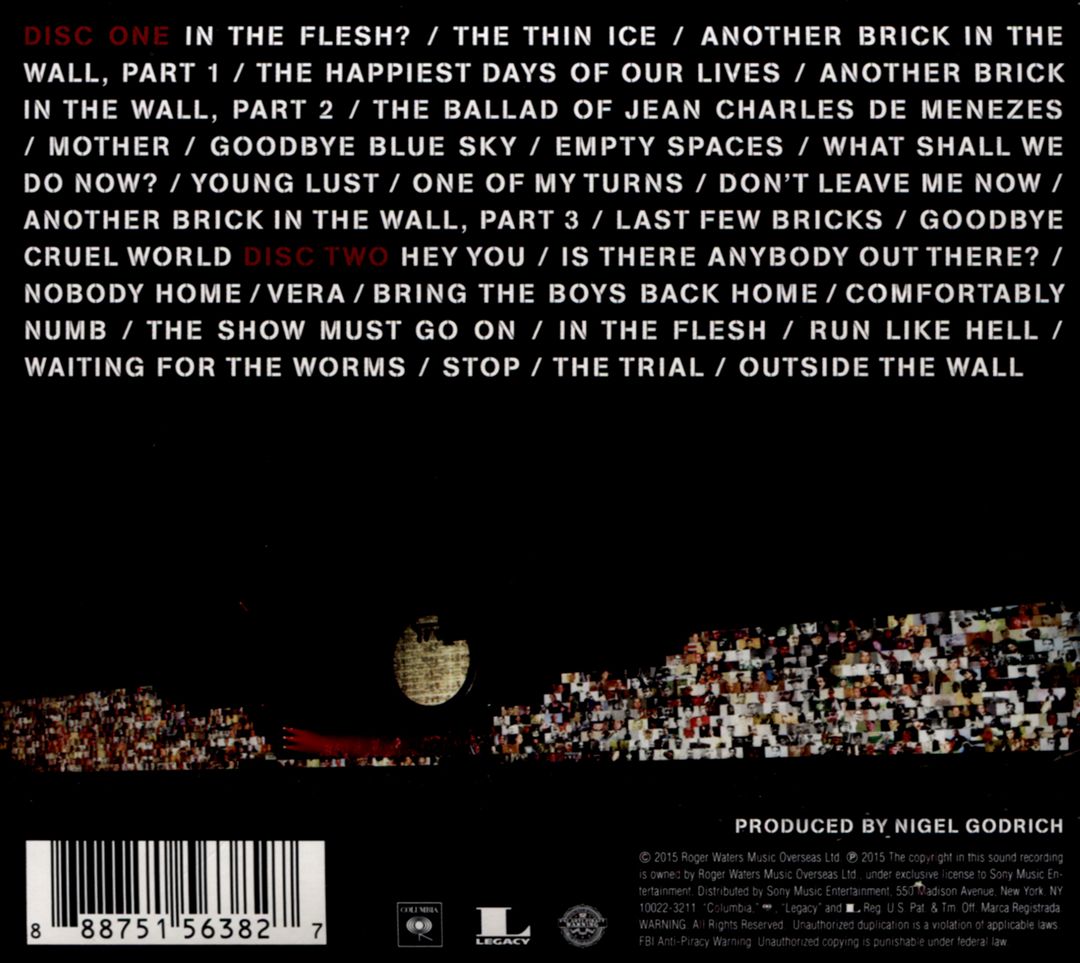 Roger Waters The Wall [Original Soundtrack] cover art