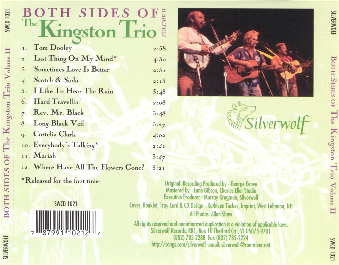 Both Sides of the Kingston Trio, Vol. 2 cover art