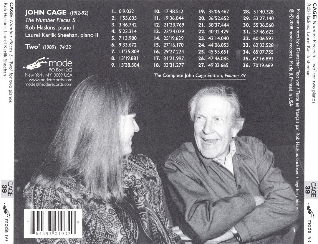 Cage: The Number Pieces, Vol. 5 cover art