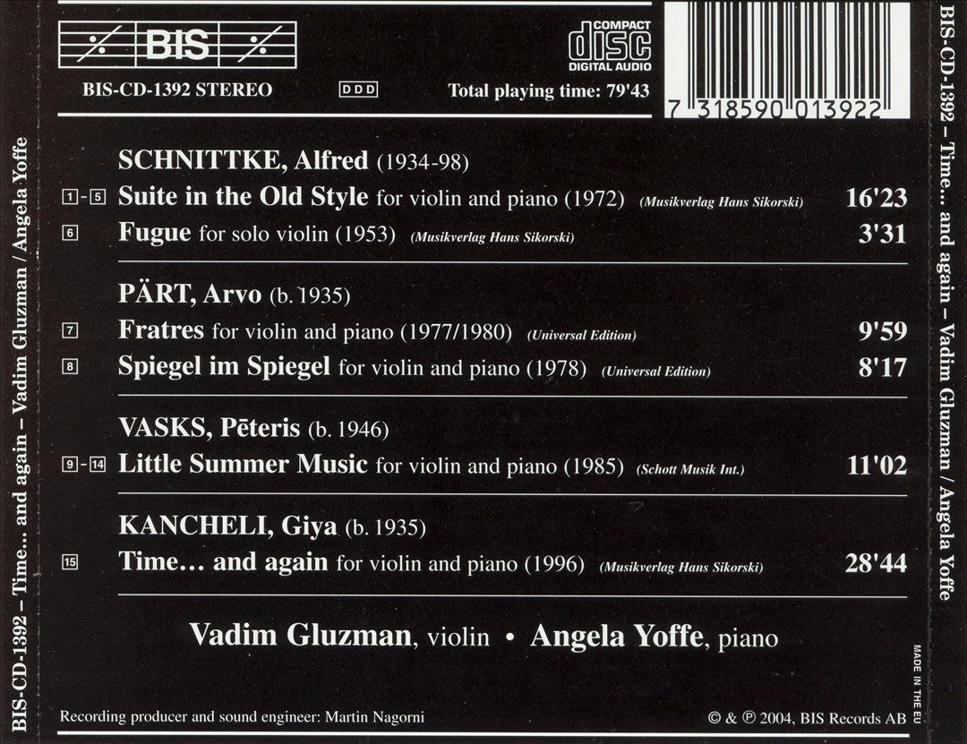 Time ... and again cover art