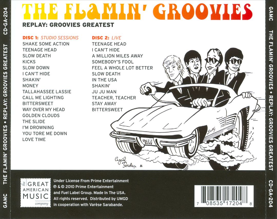 Replay: Groovies Greatest cover art