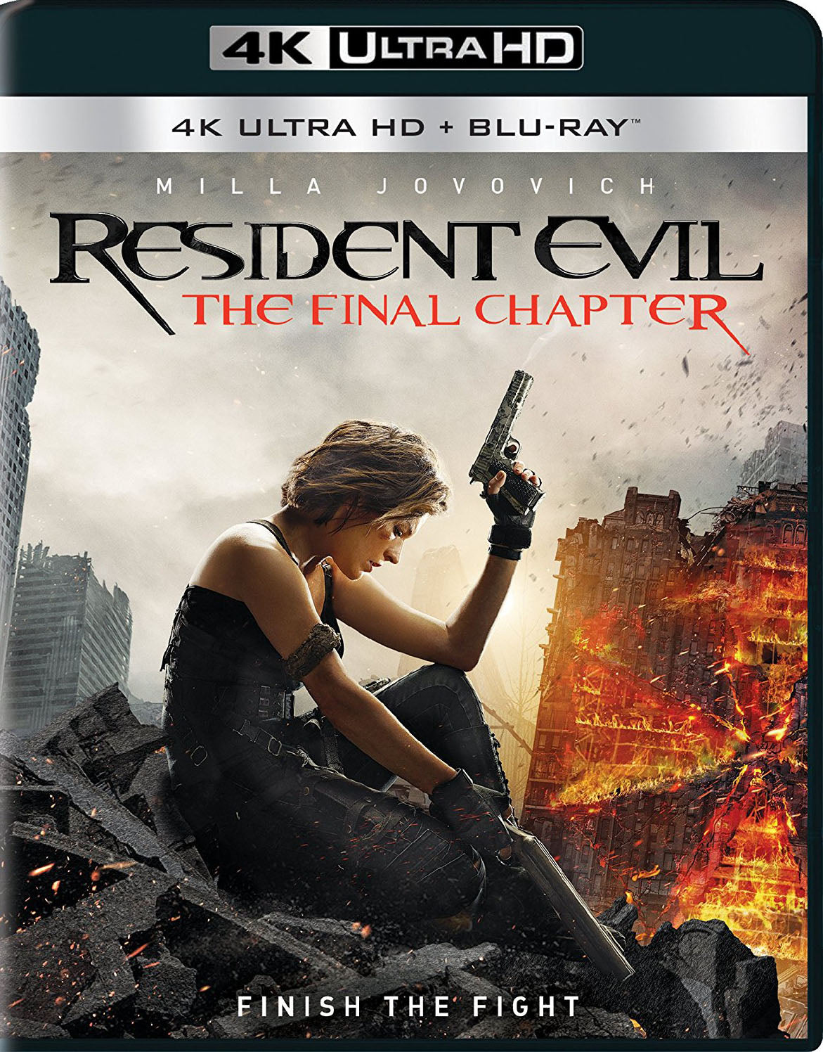 Resident Evil: The Final Chapter [Includes Digital Copy] [4K Ultra HD Blu-ray/Blu-ray] cover art