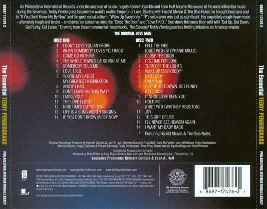 Essential Teddy Pendergrass cover art