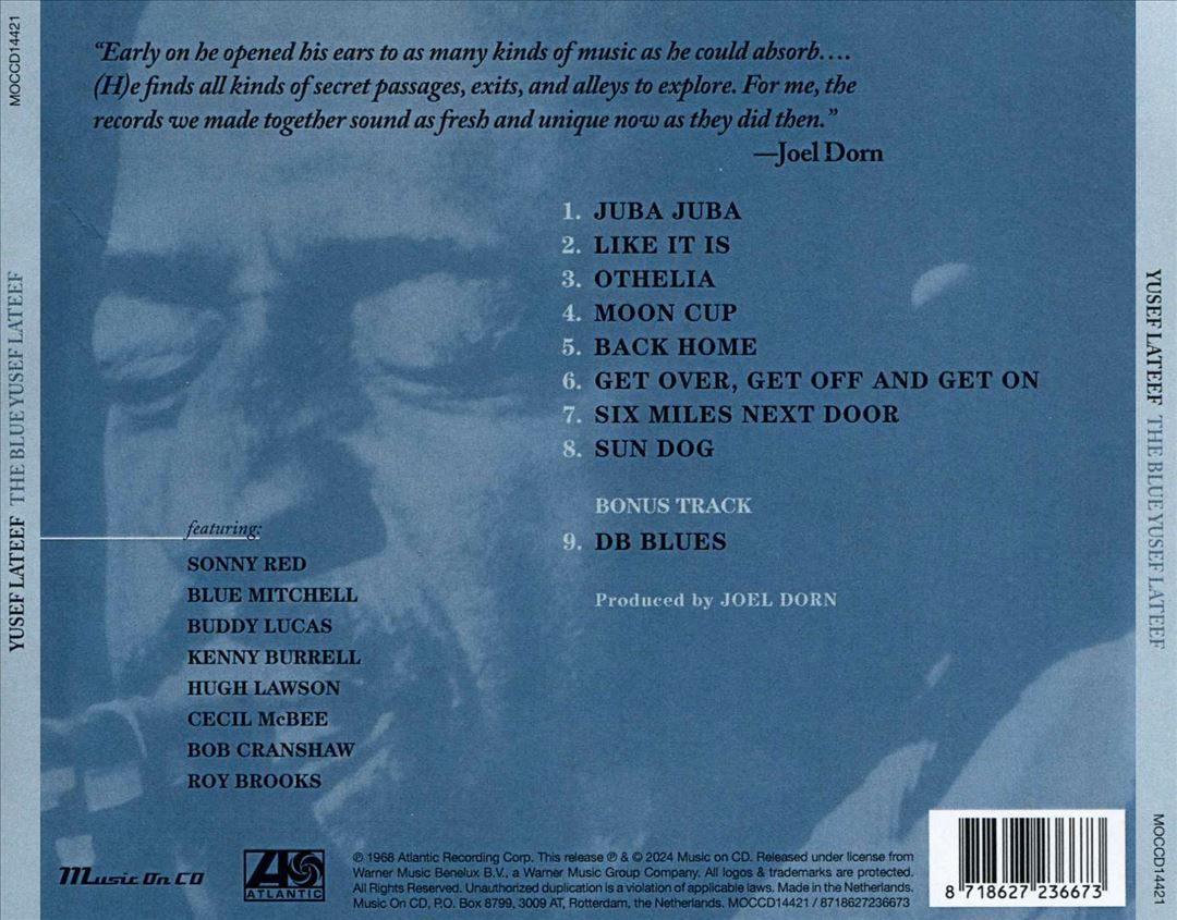 Blue Yusef Lateef cover art