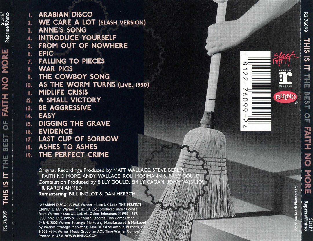 This Is It: The Best of Faith No More cover art