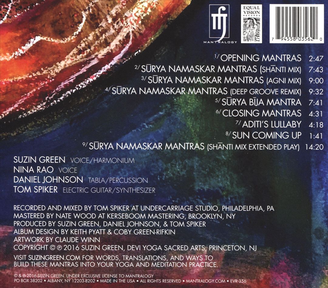 Mantra Project, Vol. 2: Mantras of the Sun cover art