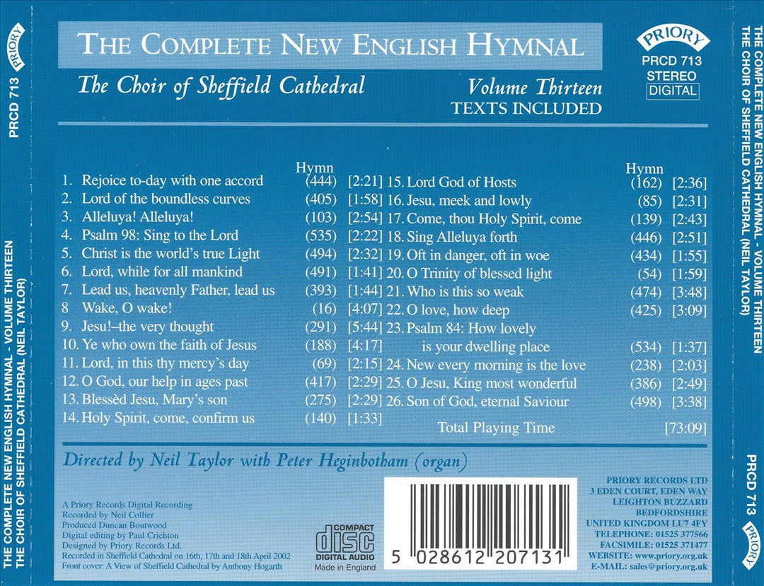 Complete New English Hymnal, Vol. 13 cover art