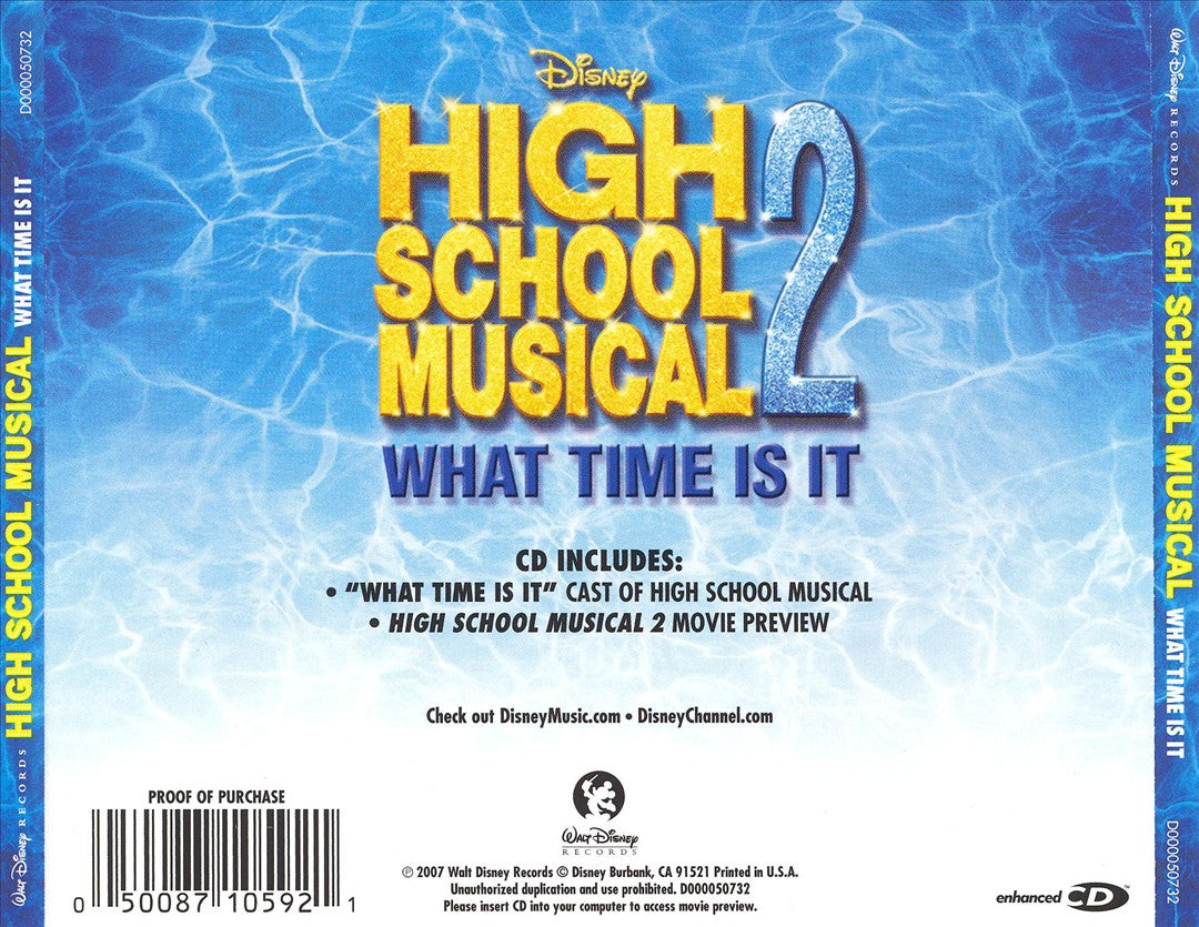 High School Musical 2: What Time Is It cover art