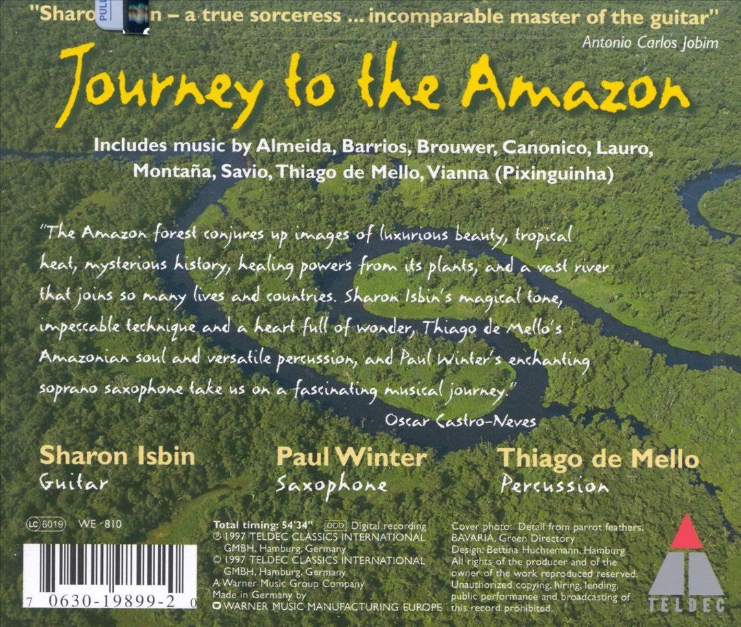 Journey to the Amazon cover art