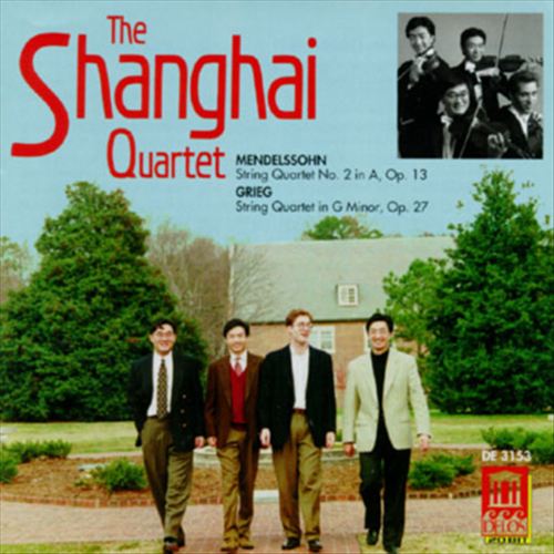 Mendelssohn: Quartet No. 2 in A, Op. 13; Grieg: Quartet in G minor, Op. 27 cover art