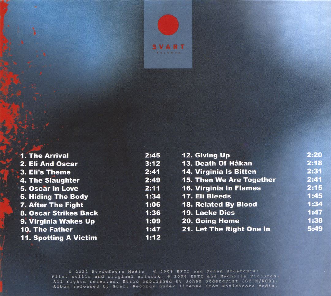 Let the Right One In [Original Motion Picture Soundtrack] cover art
