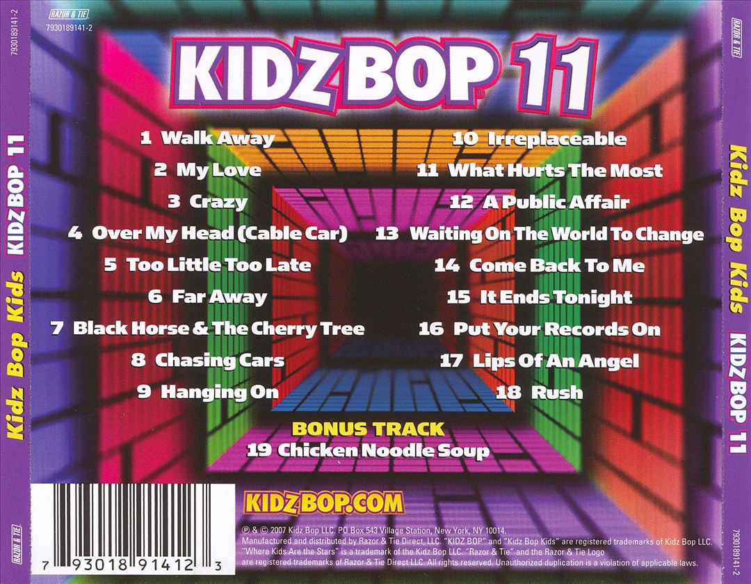 Kidz Bop 11 cover art