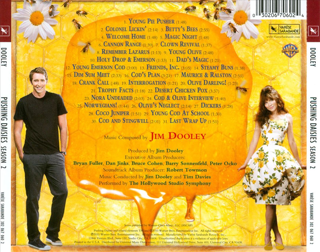 Pushing Daisies: Season 2 [Original Television Soundtrack] cover art