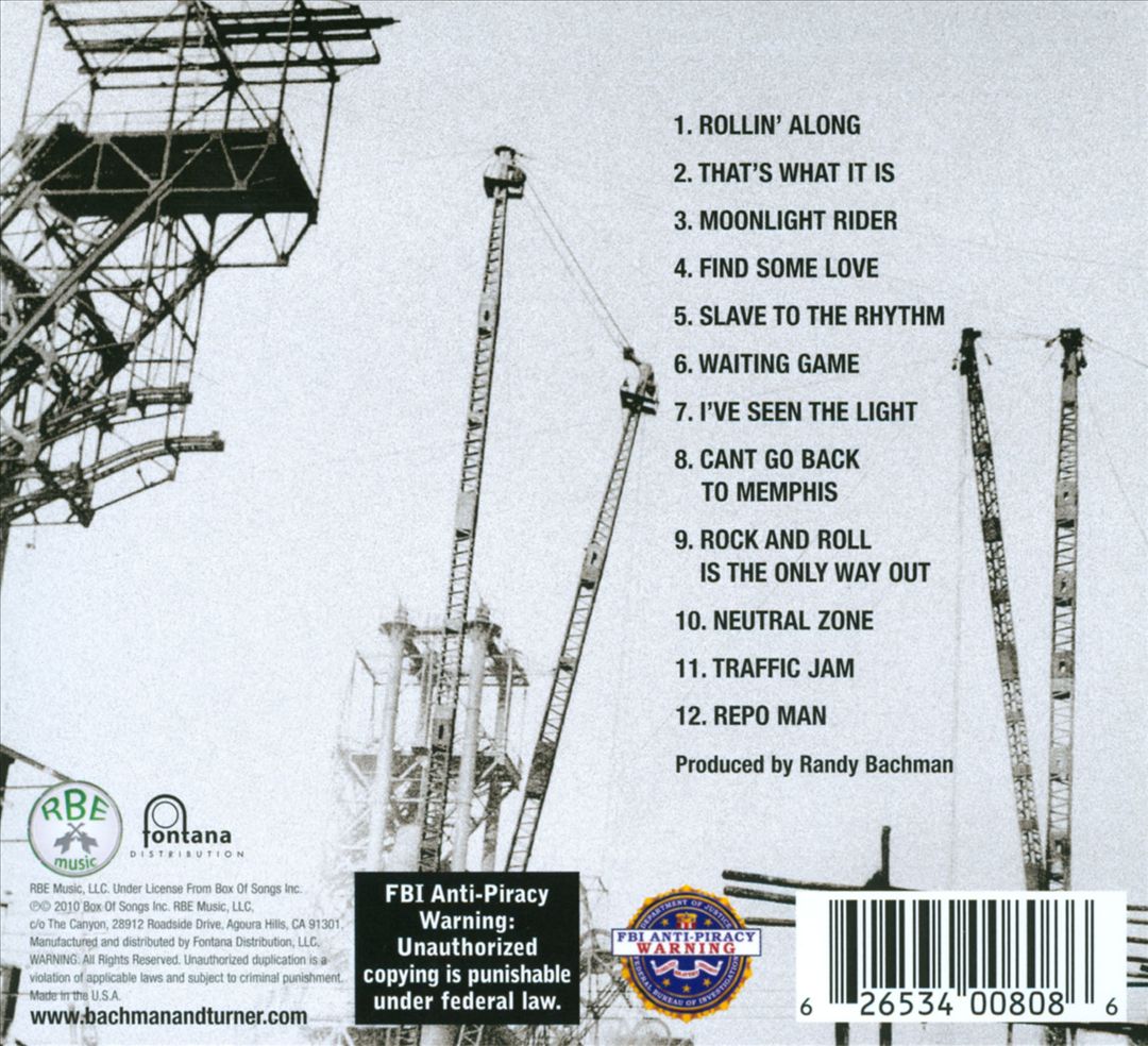 Bachman & Turner cover art
