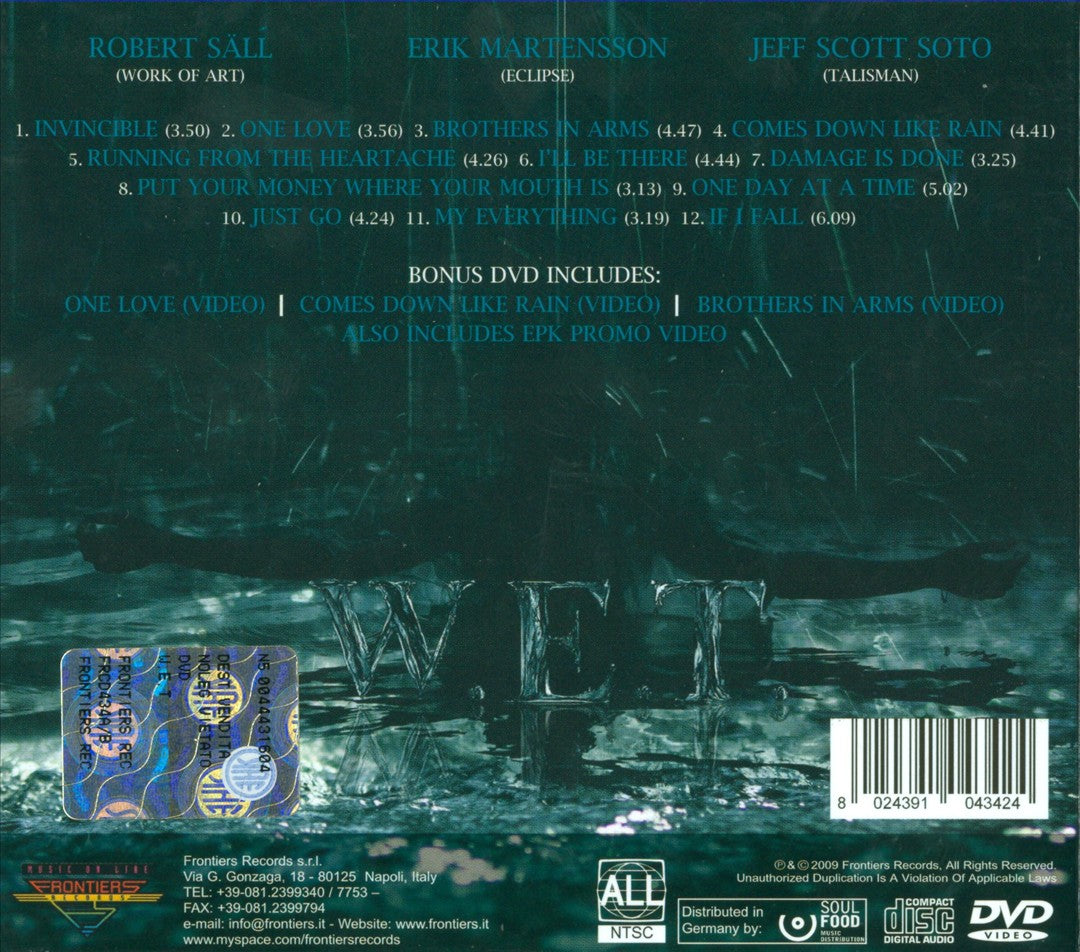 W.E.T. cover art