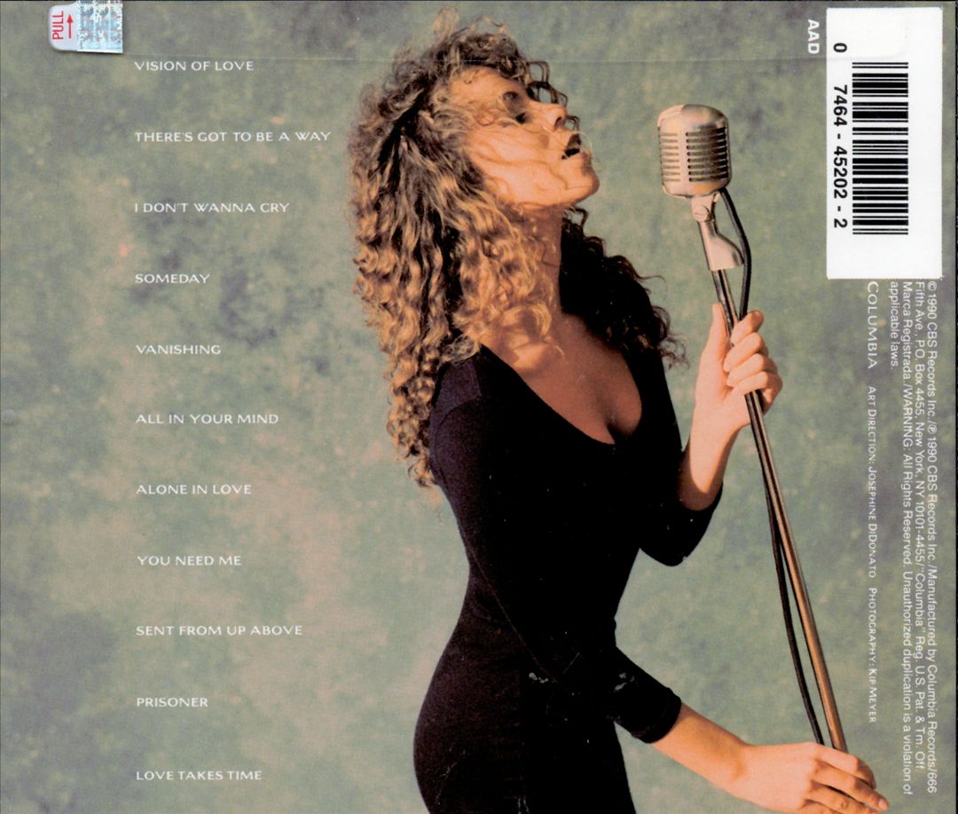 Mariah Carey cover art