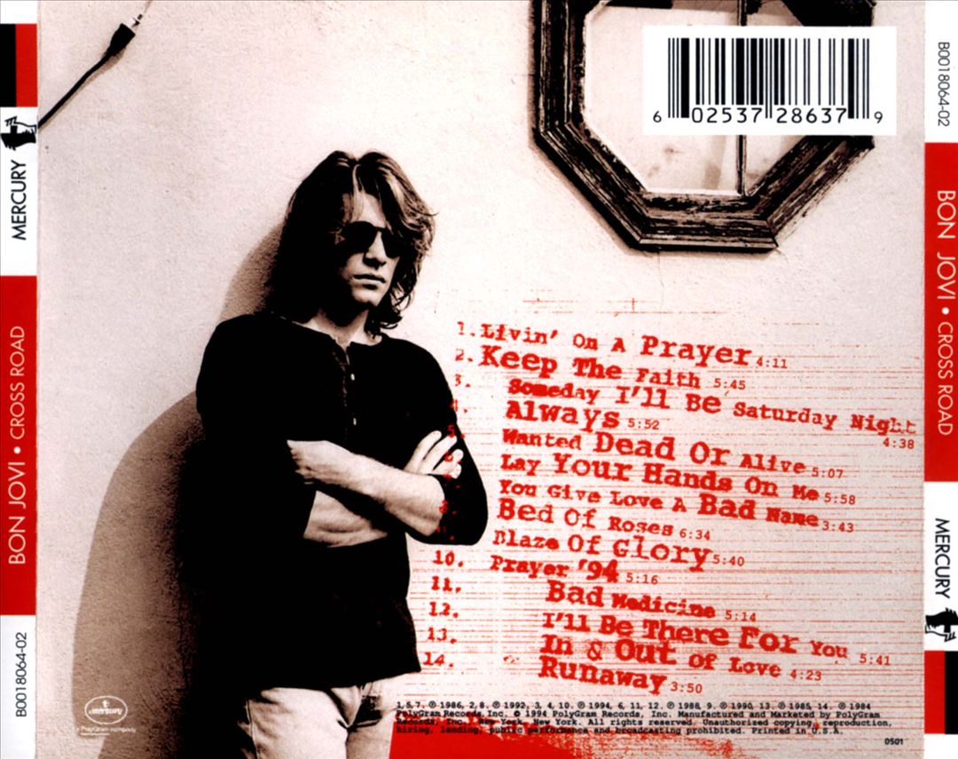 Cross Road: The Best of Bon Jovi cover art
