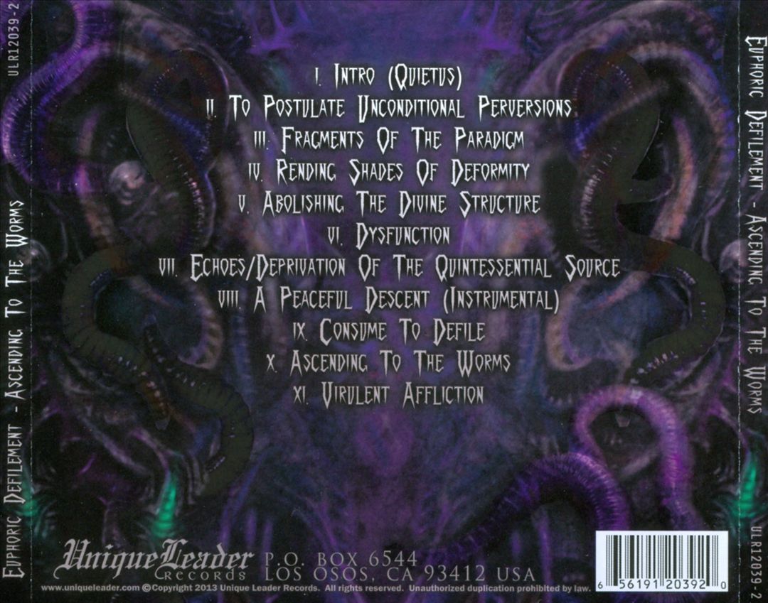 Ascending To the Worms cover art
