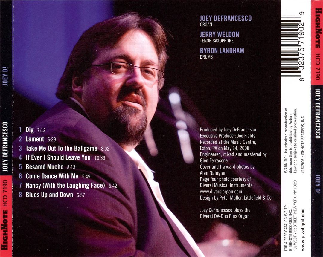 Joey D! cover art