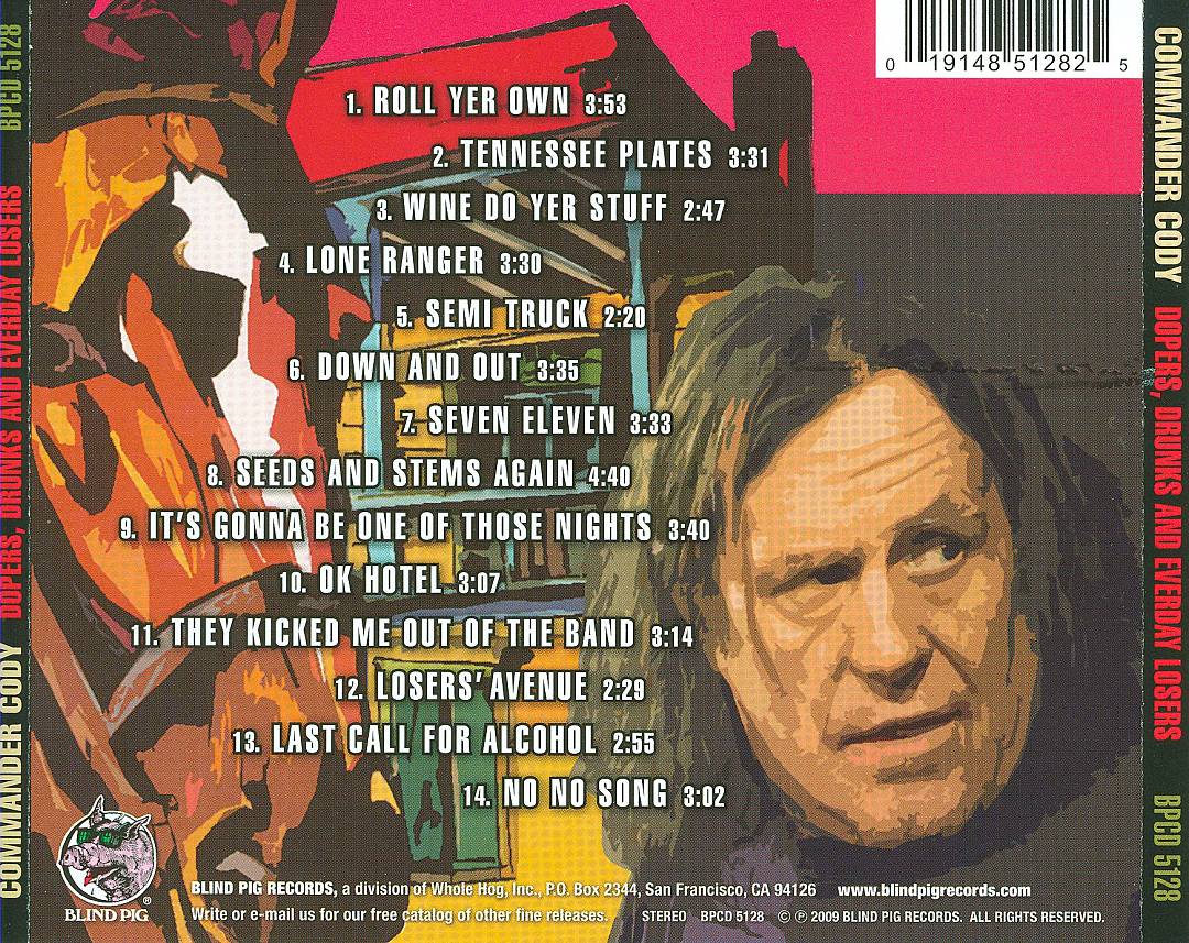 Dopers, Drunks and Everyday Losers cover art