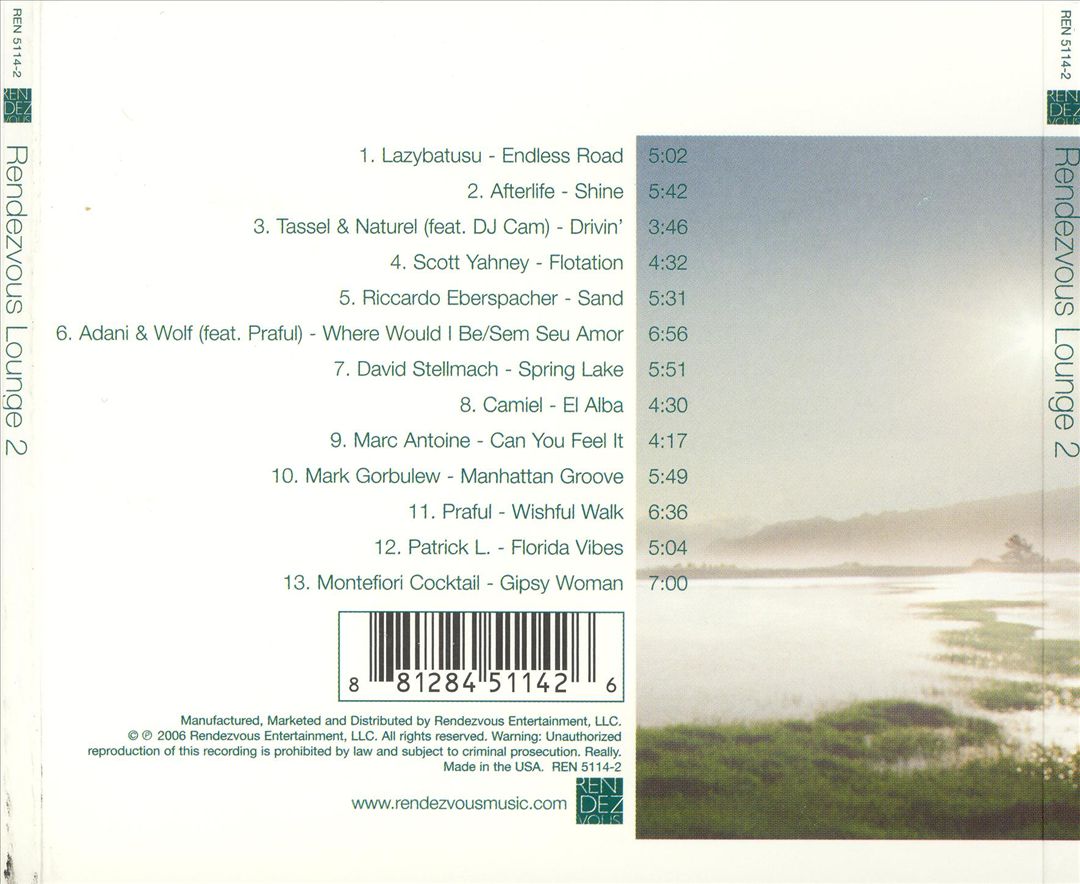 Rendezvous Lounge, Vol. 2 cover art