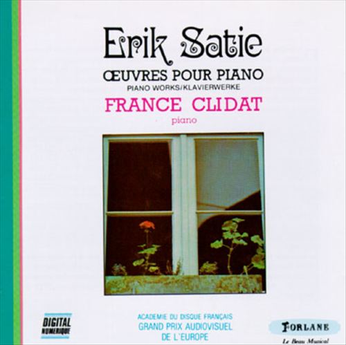 Erik Satie: Oeuvres pour Piano cover art
