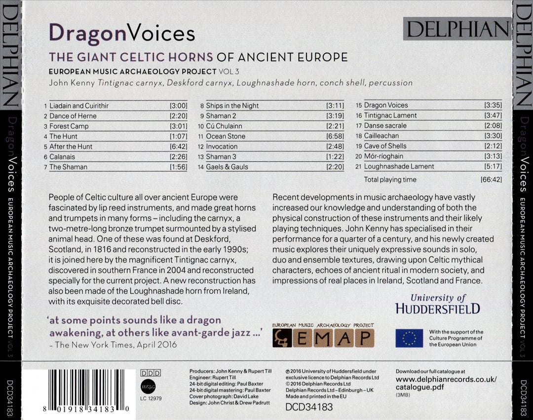 Dragon Voices: The Giant Celtic Horns of Ancient Europe cover art