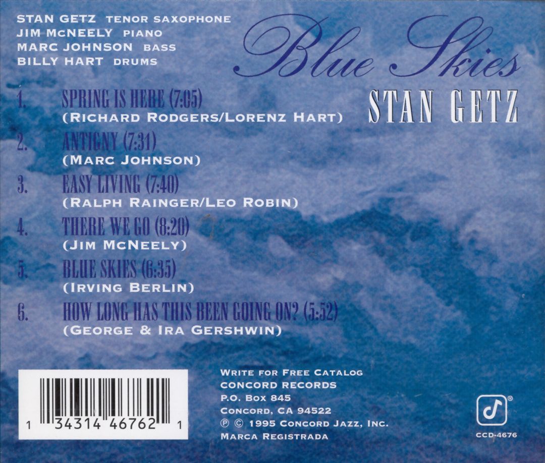 Blue Skies cover art