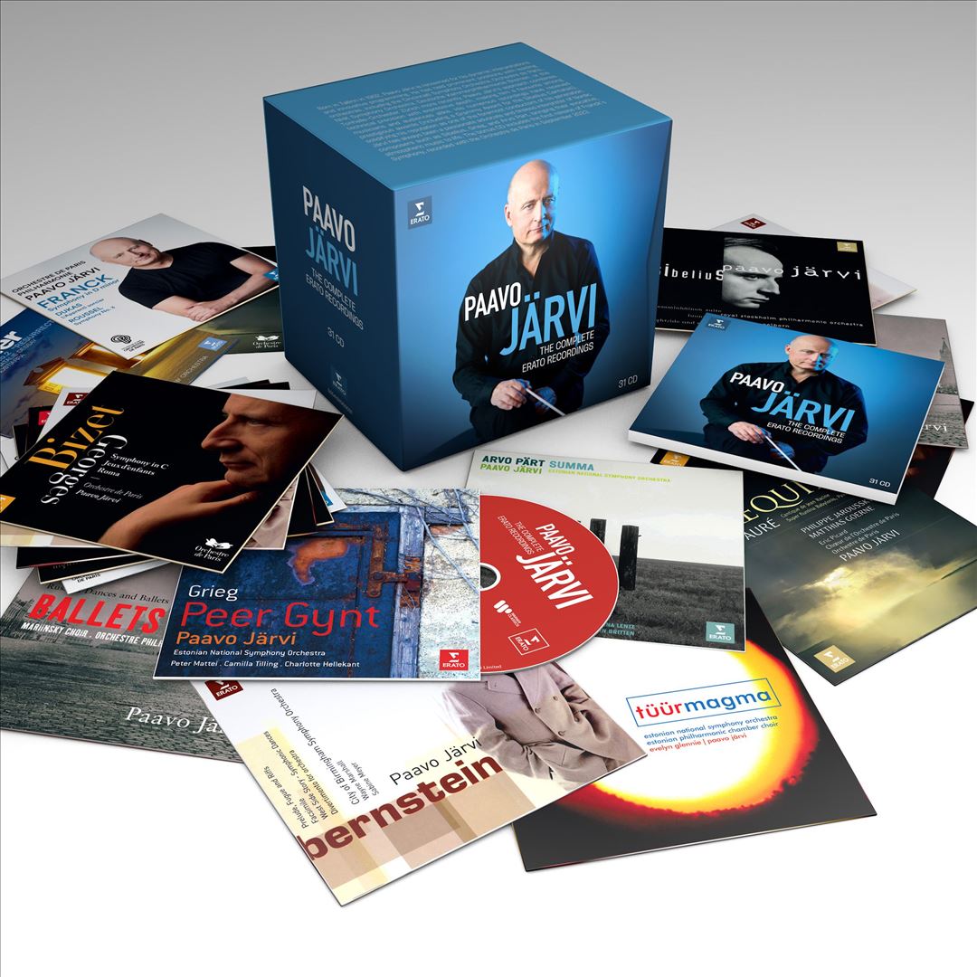 Paavo Järvi: The Complete Erato Recordings cover art