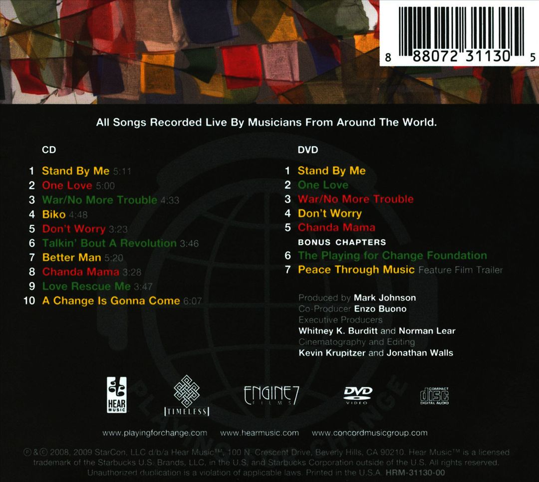Playing for Change: Songs Around the World cover art