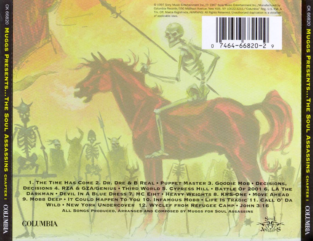 Muggs Presents the Soul Assassins, Chapter I cover art