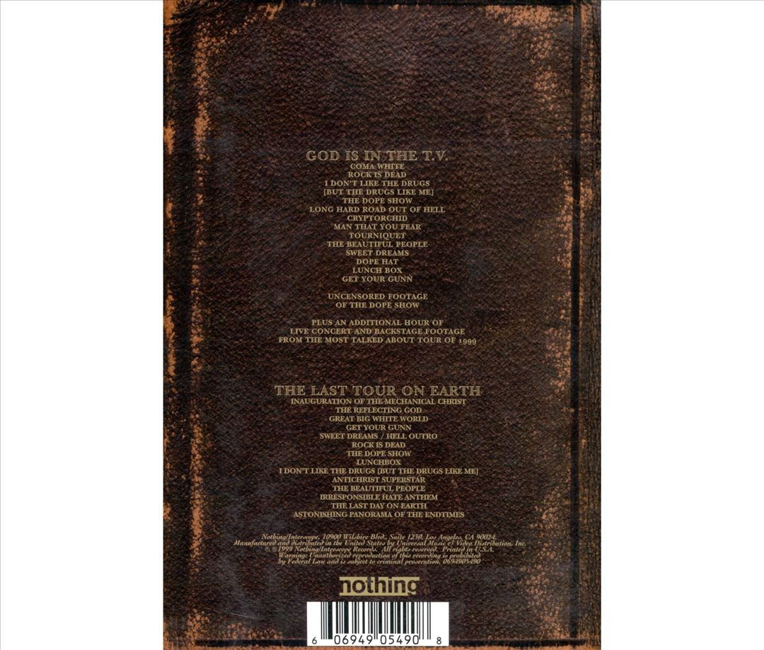 Last Tour on Earth cover art