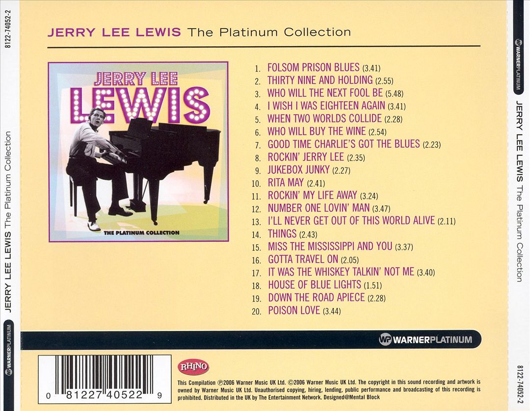 Platinum Collection [Warner] cover art