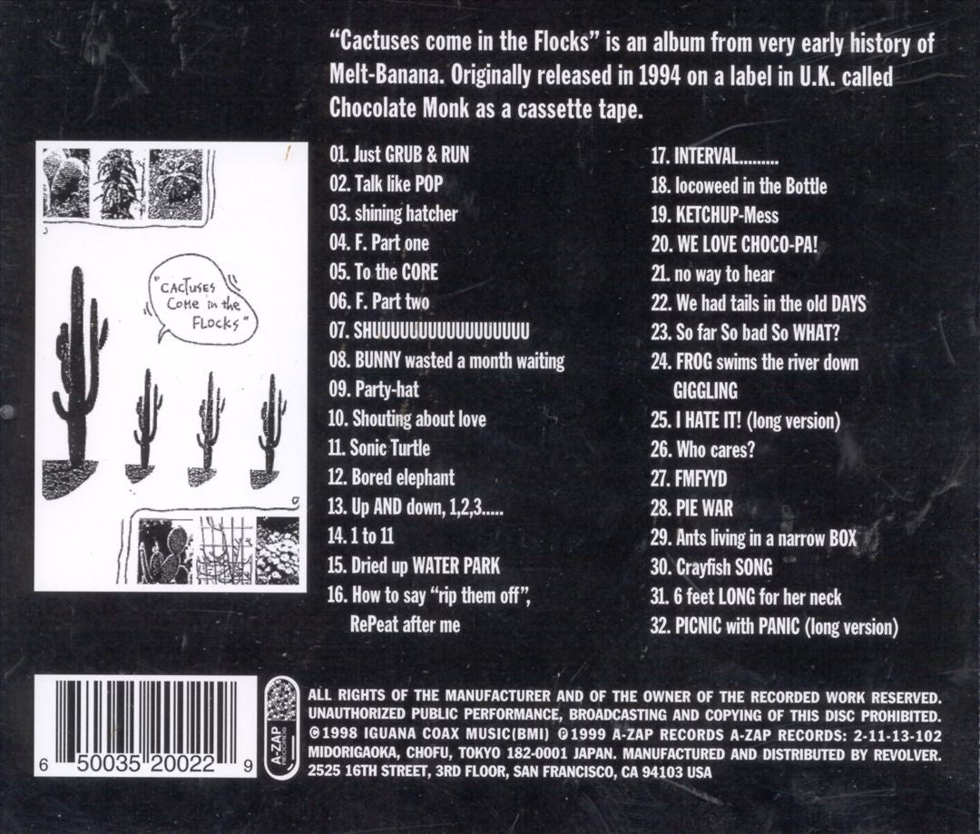 Cactuses Come in Flocks cover art