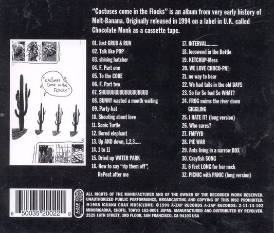 Cactuses Come in Flocks cover art