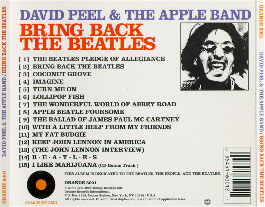 Bring Back the Beatles cover art