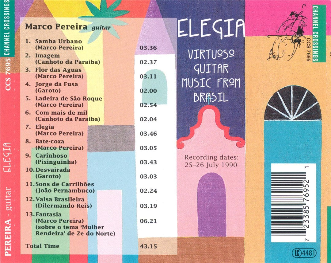 Elegia Virtuoso Guiatar Music from Brazil cover art