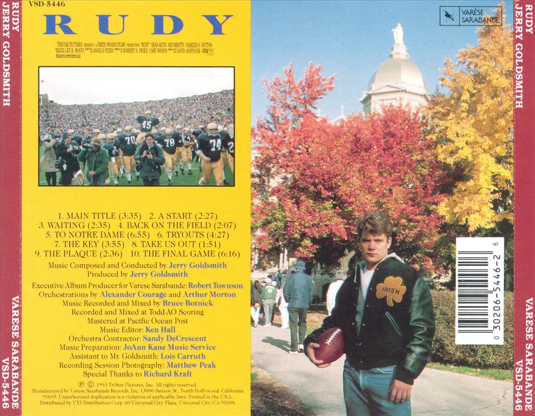 Rudy [Original Motion Picture Soundtrack] cover art