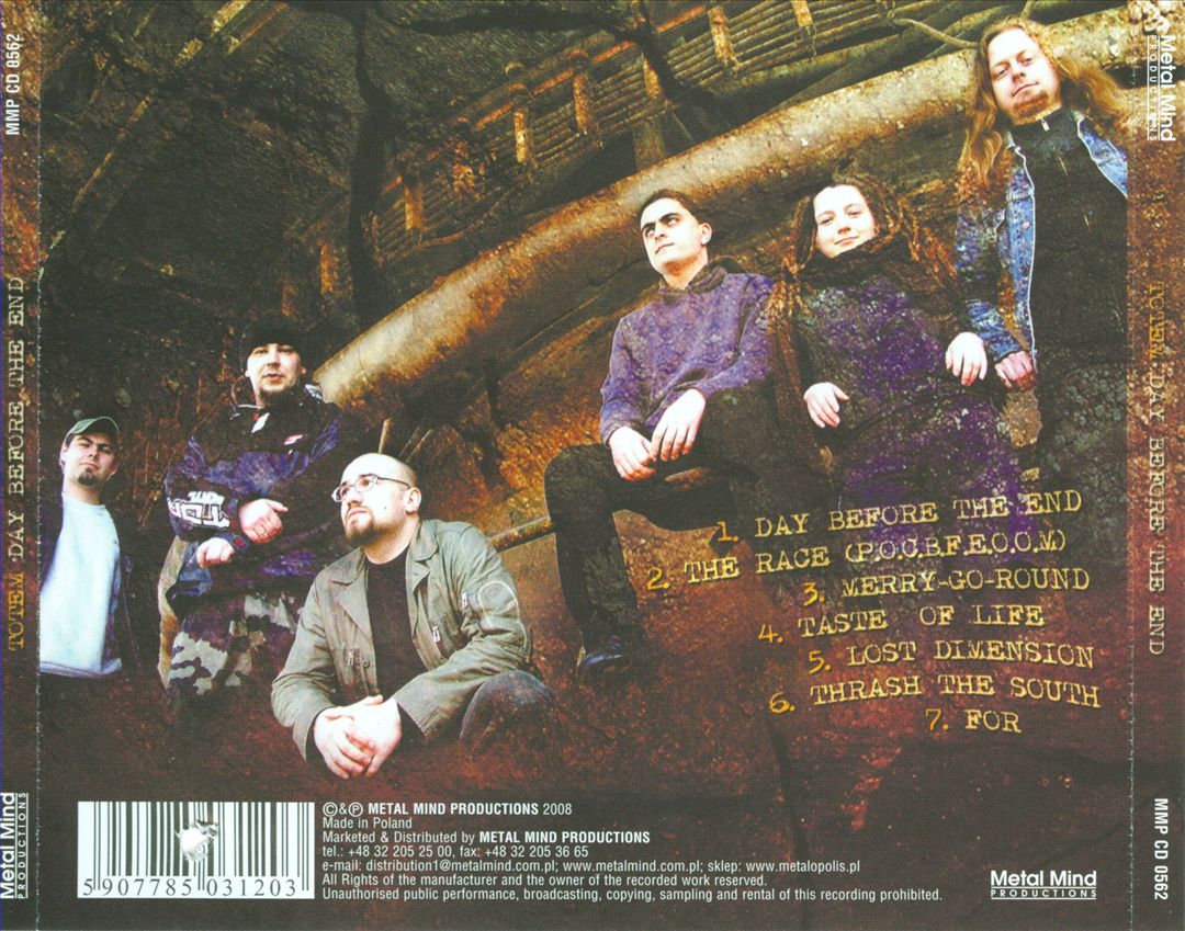 Day Before the End cover art