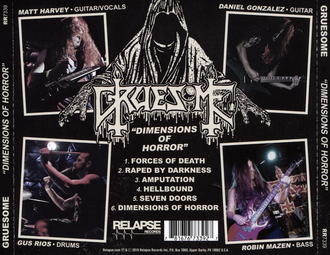 Dimensions of Horror cover art
