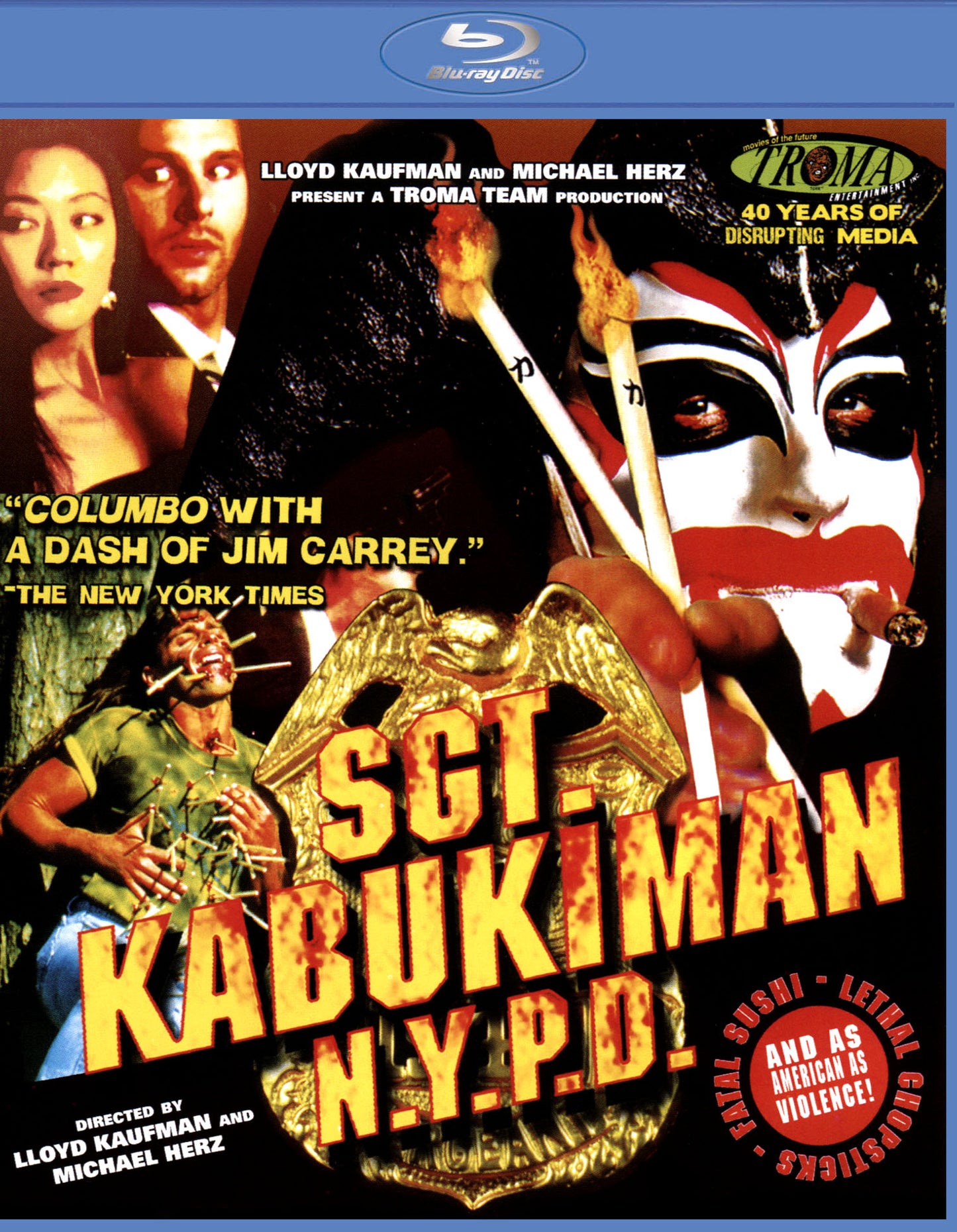 Sgt. Kabukiman, N.Y.P.D. [Blu-ray] cover art