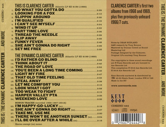 This Is Clarence Carter/The Dynamic Clarence Carter cover art