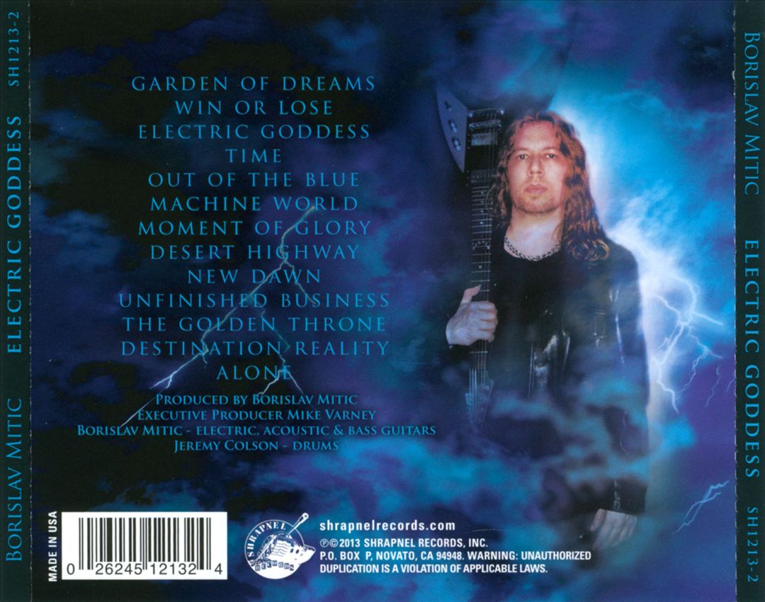 Electric Goddess cover art