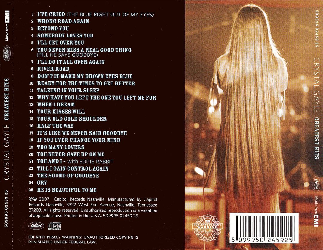 Greatest Hits [Capitol] cover art